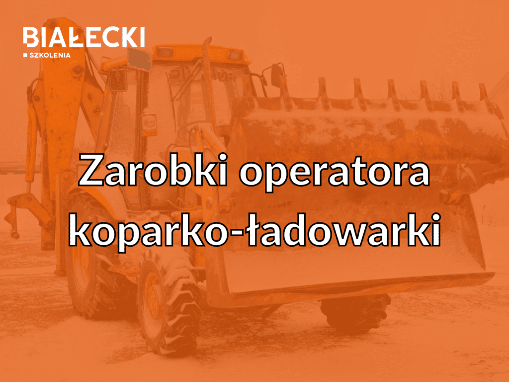 Praca jako operator koparko-ładowarki: jakie zarobki można osiągnąć? Wynagrodzenia w Polsce i Europie 2024